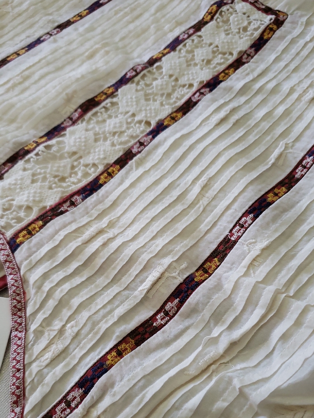 Joie New Dress Embroidered Cotton Slip Shift Chic Women's Sz M Ivory $318 - Picture 16 of 16